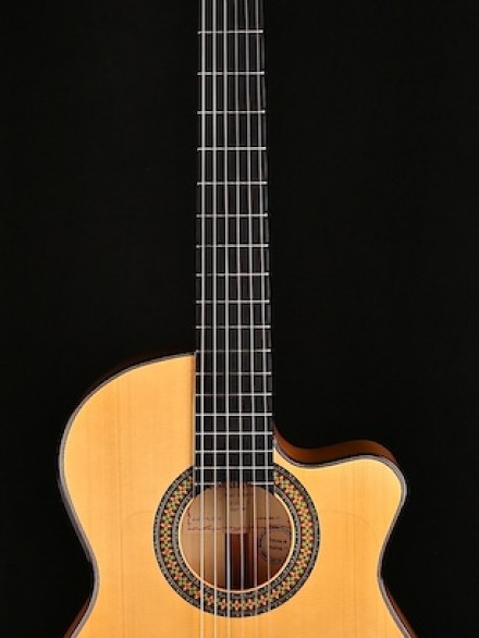 Thin-Line Cutaway Flamenco with Fishman ProBlend