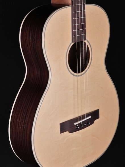 SOLID SPRUCE TOP W/RSWD TENOR SATIN FINISHED UKULELE