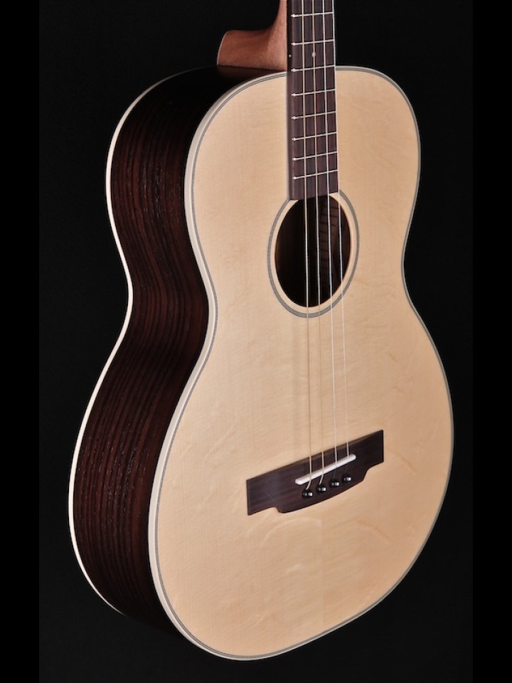 SOLID SPRUCE TOP W/RSWD TENOR SATIN FINISHED UKULELE