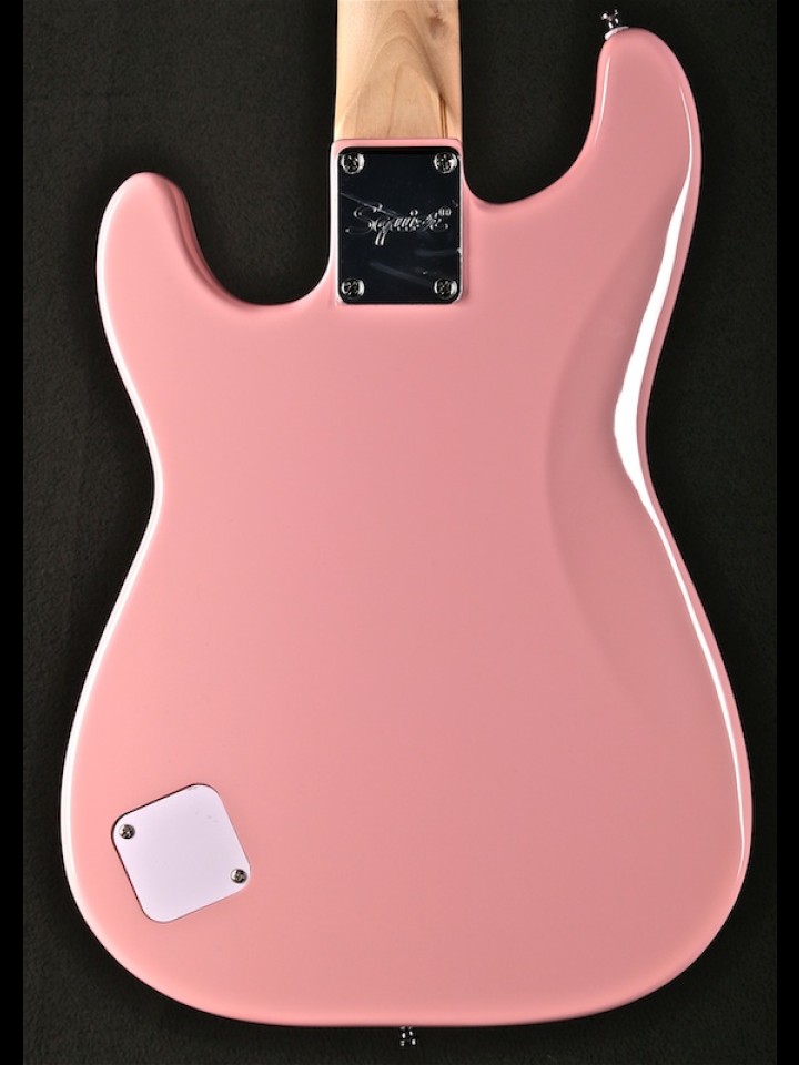 Squier Mini Stratocaster in Shell Pink