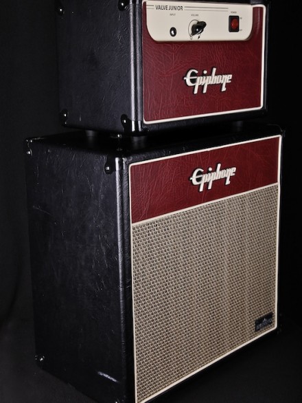 USED EPIPHONE VALVE JR. W/CAB