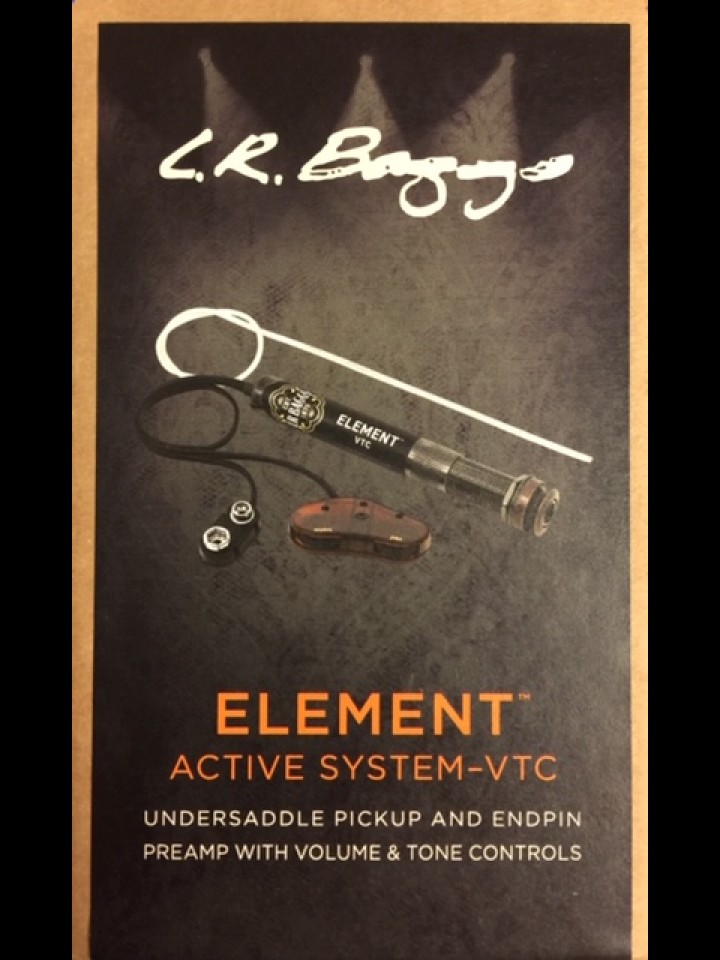 Element Pickup System with Volume & Tone Controls